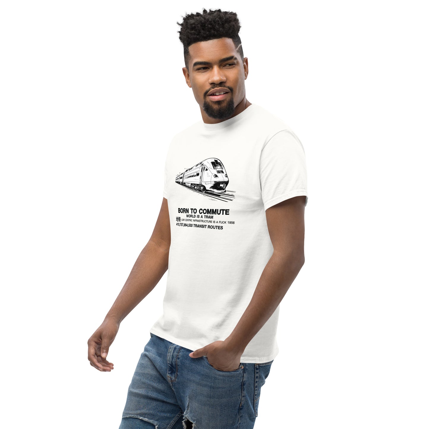 Born to Commute Tee