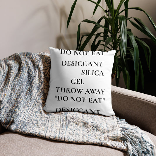 SILICA GEL DO NOT EAT PILLOW