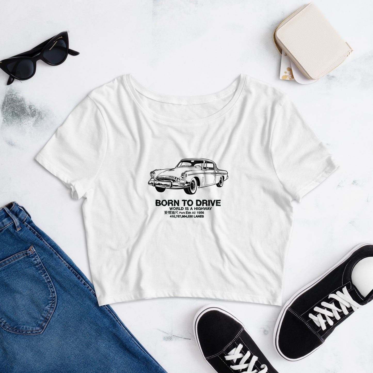 DRIVE Crop Tee